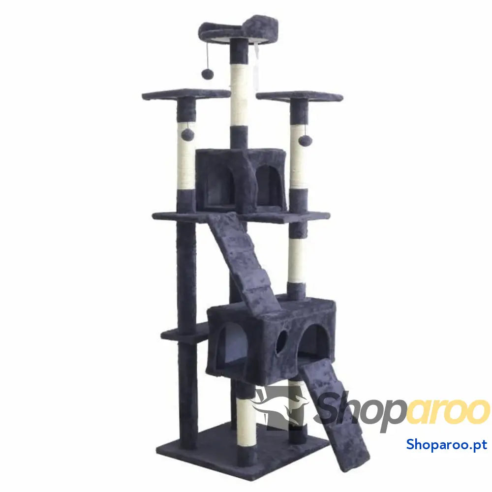 Arranhador para Gatos Billy 170 cm Cinzento