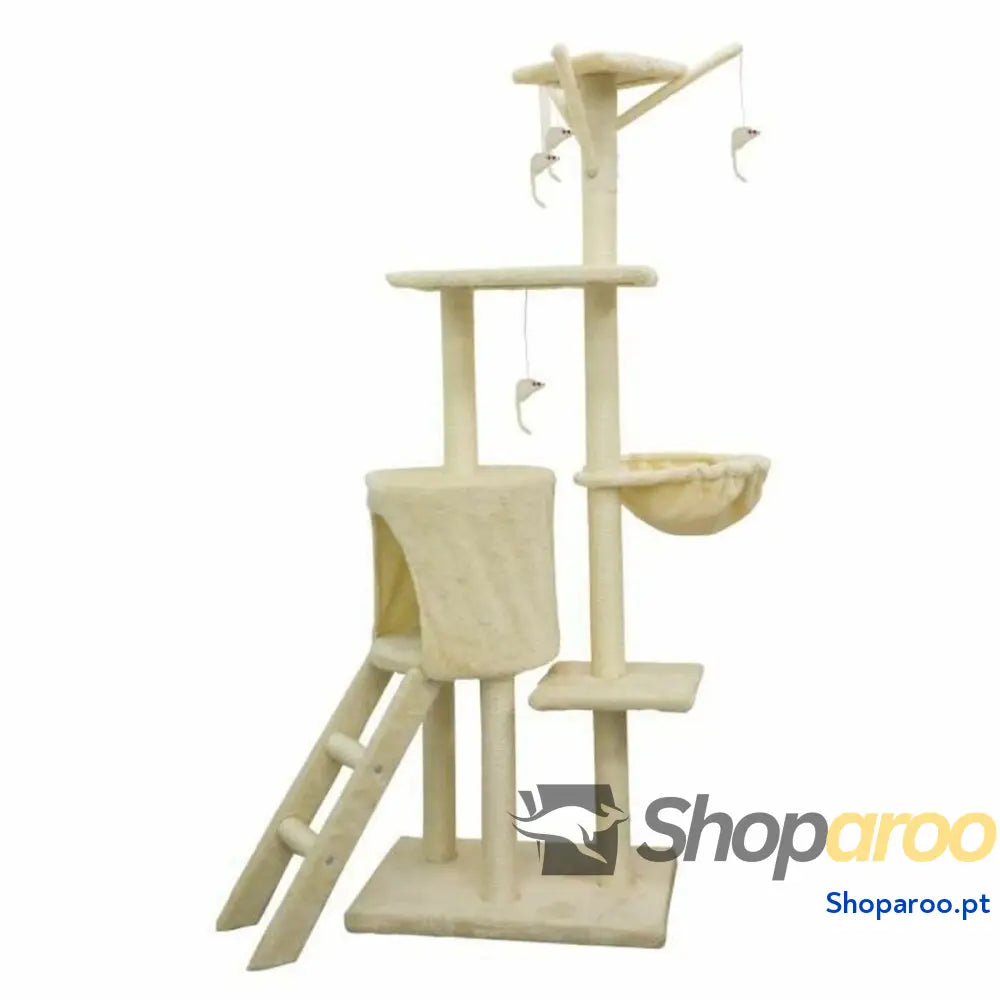 Arranhador para Gatos Jipsy 79 x 34 x 138 cm Bege