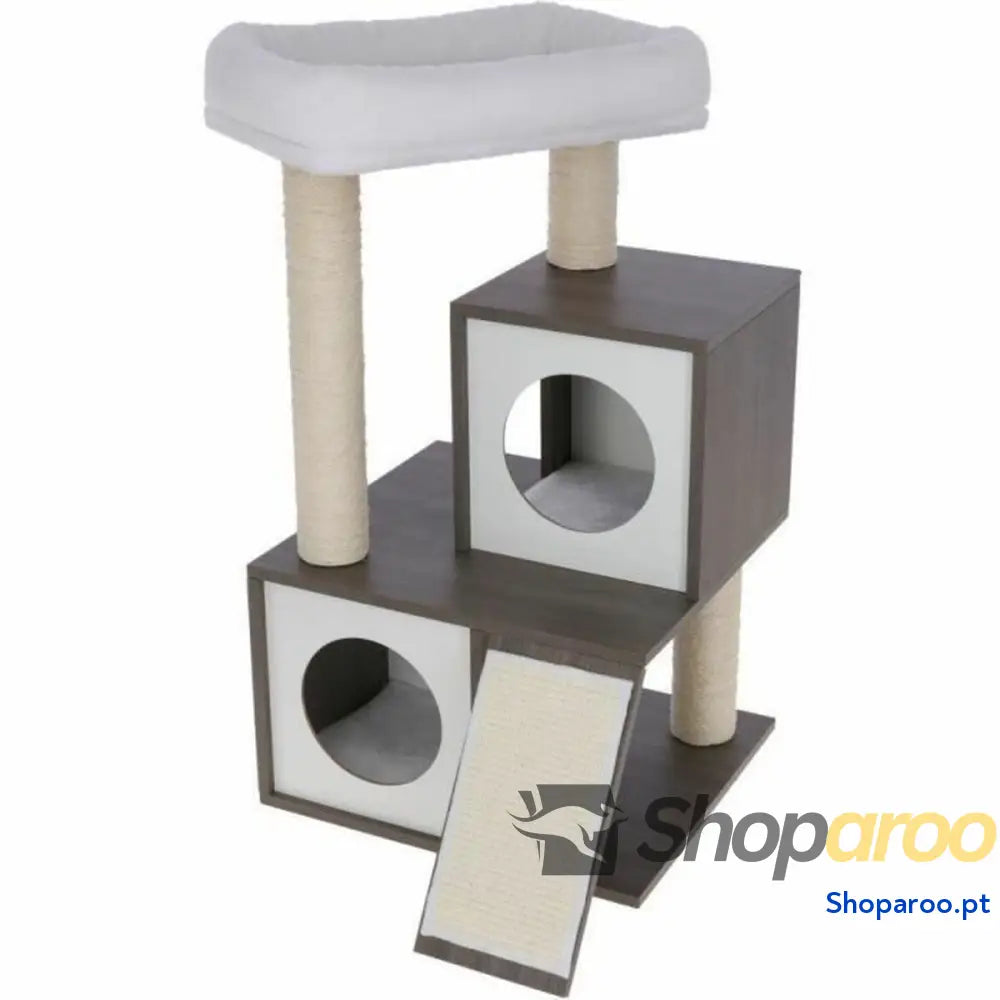 Arranhador para Gatos Kerbl Cinzento Branco/Preto Sisal