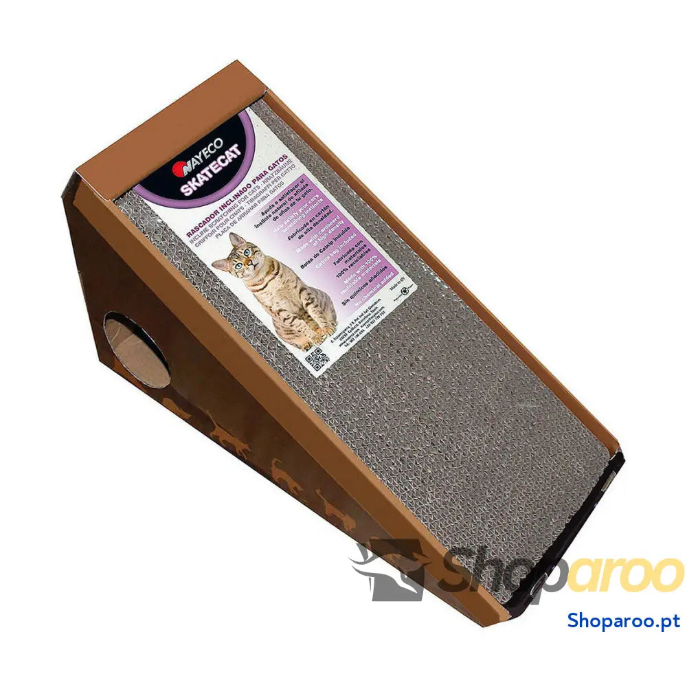 Arranhador para Gatos Nayeco Skatecat Cartão 36 x 24 x 37 cm