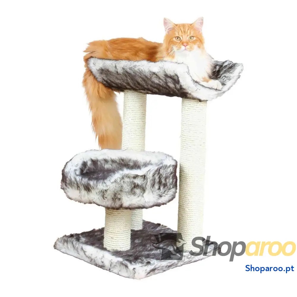 Arranhador para Gatos Trixie 44567 Árvore Sisal Preto Ø 8 cm 62 cm 36 x 36 cm