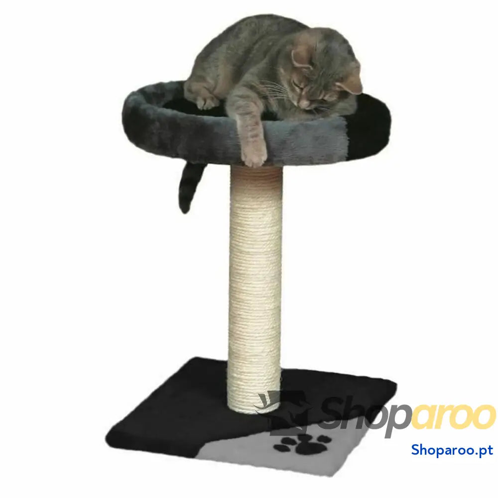 Arranhador para Gatos Trixie Preto/Cinzento Sisal 52 cm