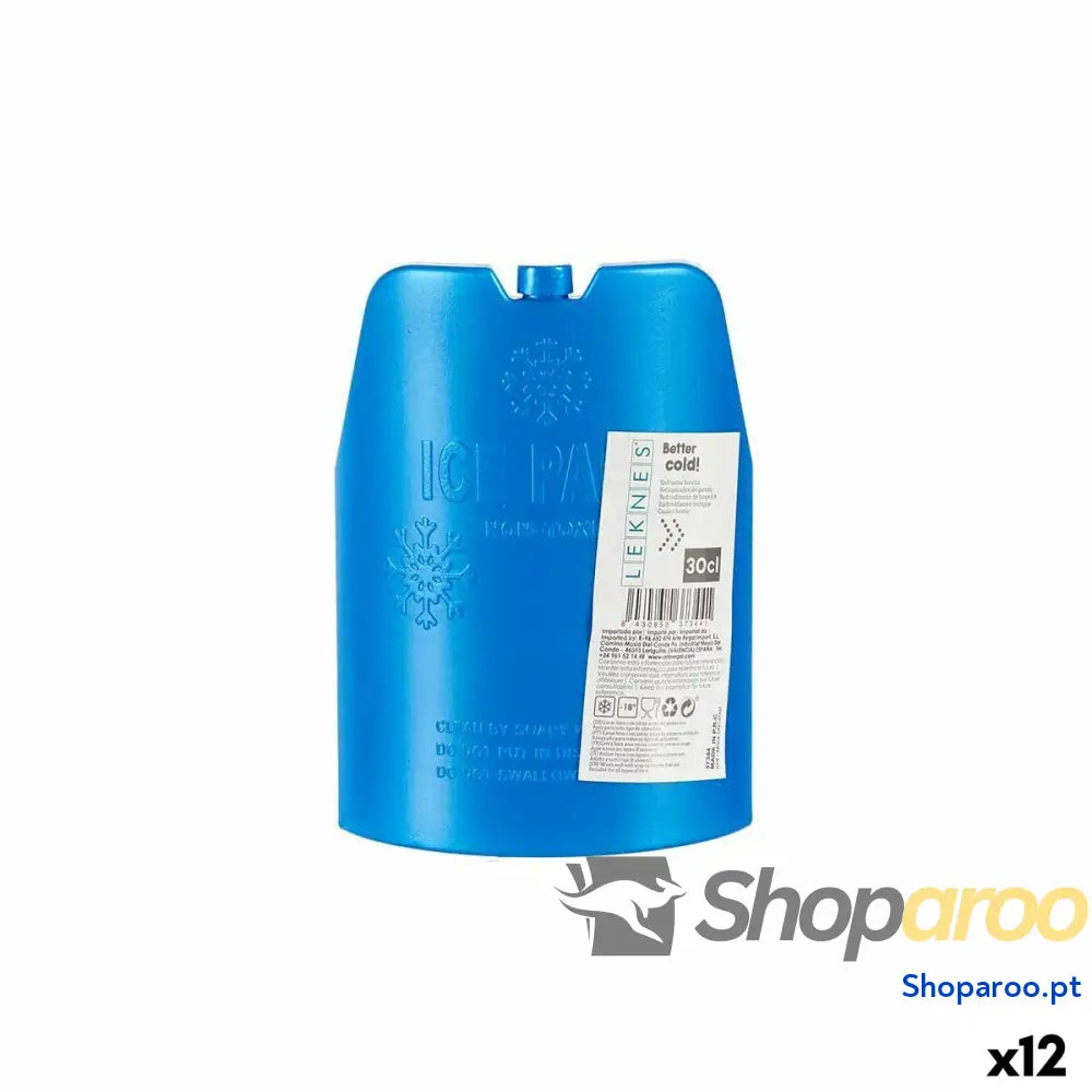 Arrefecedor de Garrafas Leknes TK22300 Azul Polietileno 300 ml 12 x 17 x 4,5 cm (12 Unidades)