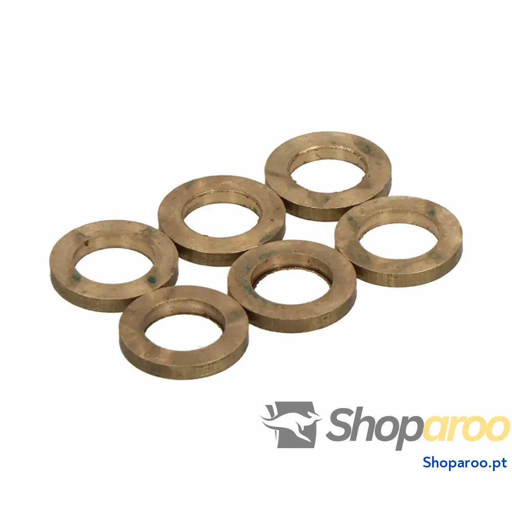 Arruelas EDM OV02 Oval Dobradiças Latão Ø 14 mm x 9 2