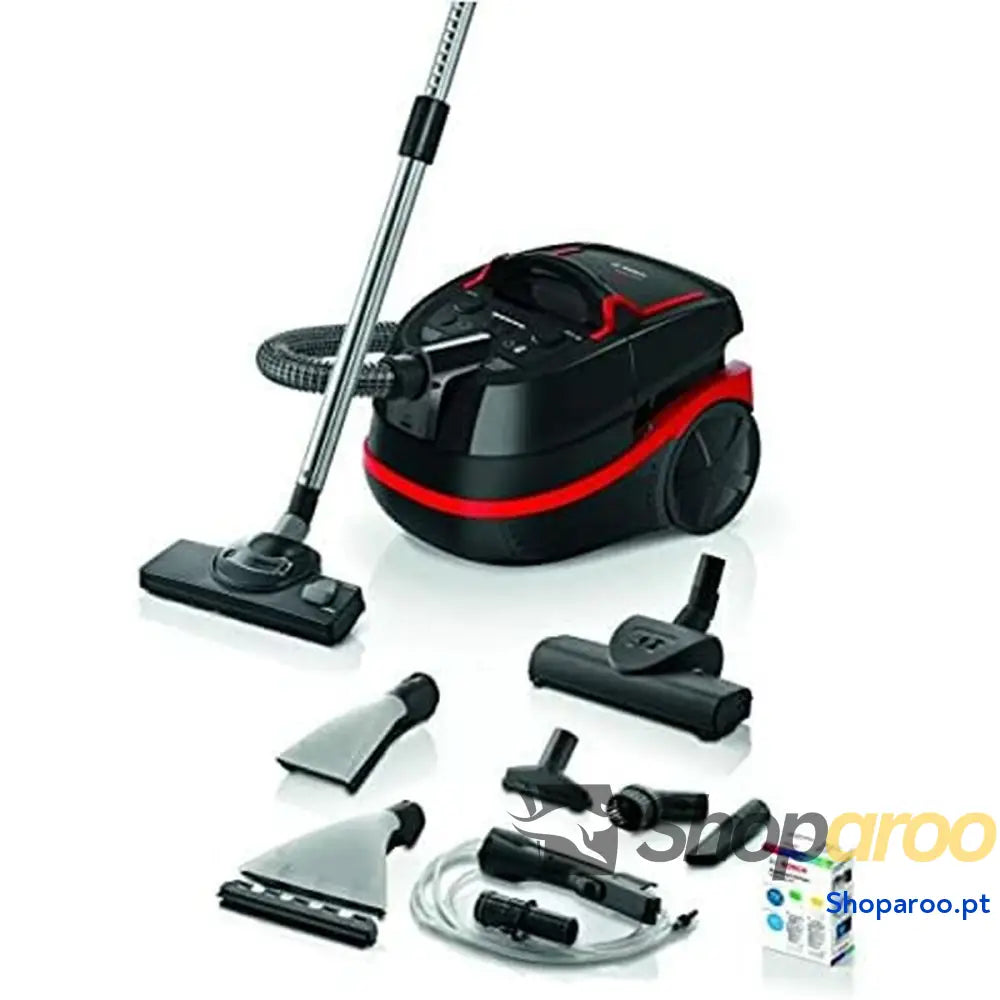 Aspirador BOSCH BWD421POW Preto/Vermelho 2100 W
