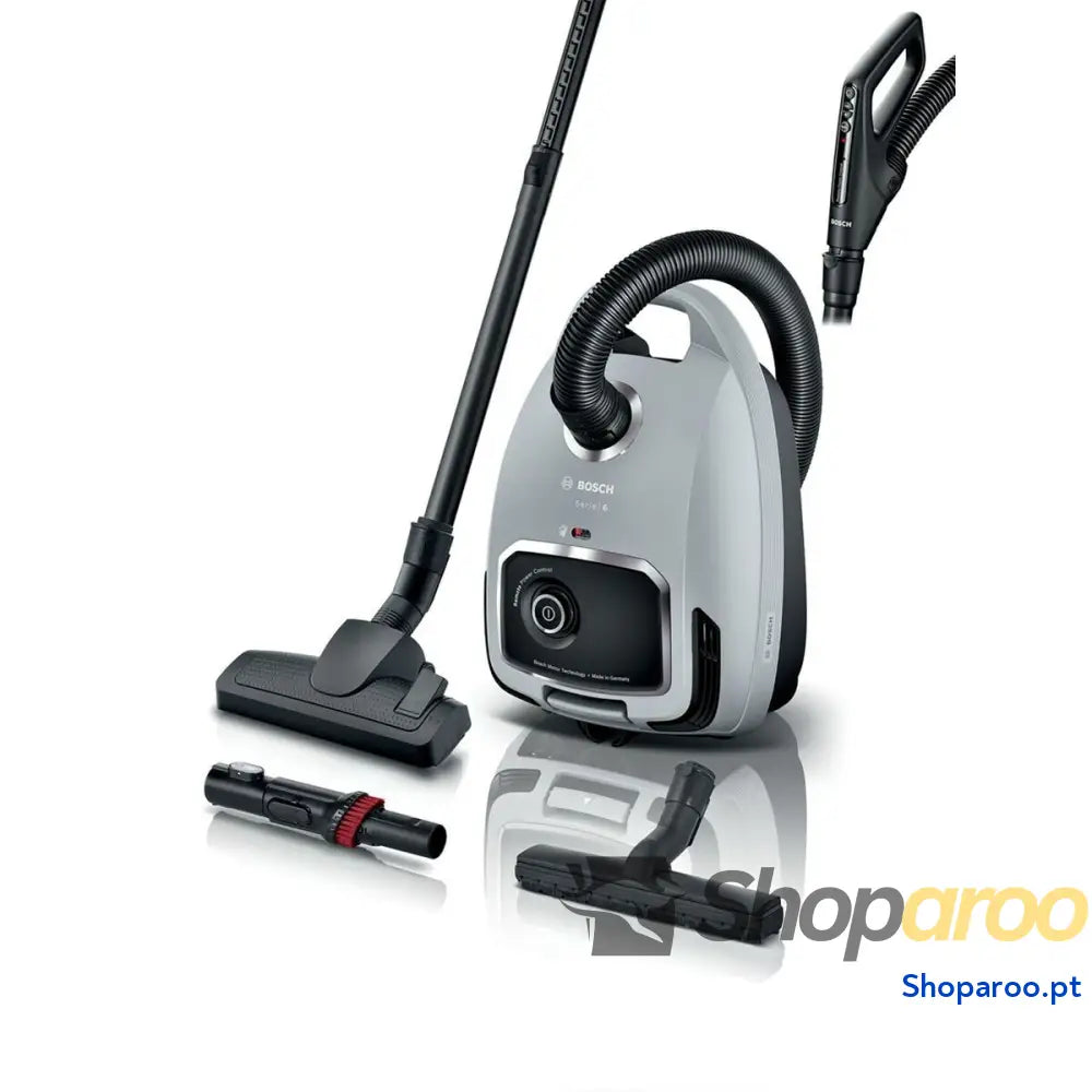 Aspirador com Saco BOSCH BGB6X330 Preto Cinzento 600 W
