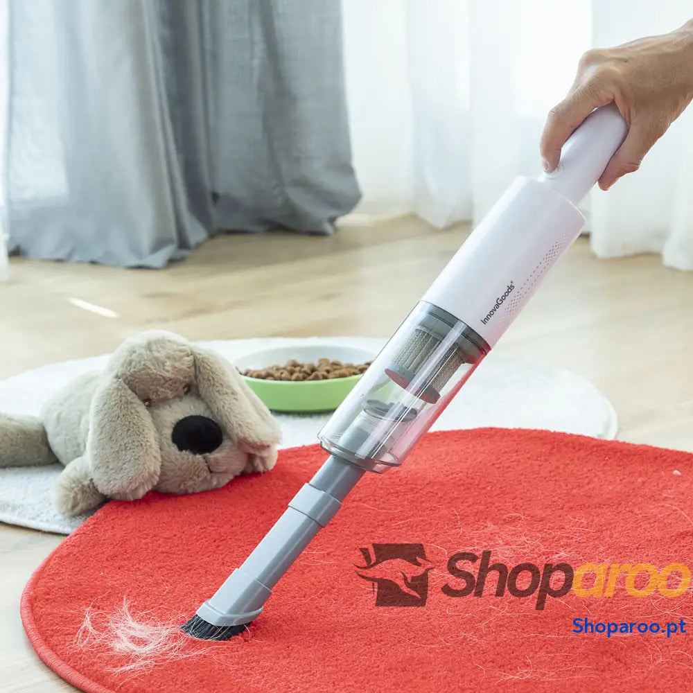 Aspirador de Mão Recarregável com 3 Acessórios Hancuum InnovaGoods