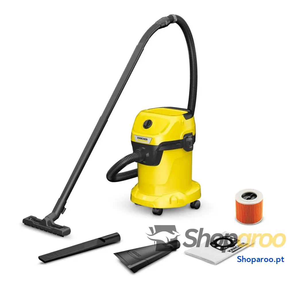 Aspirador Kärcher 1.628 124.0 Amarelo Preto 1000 W