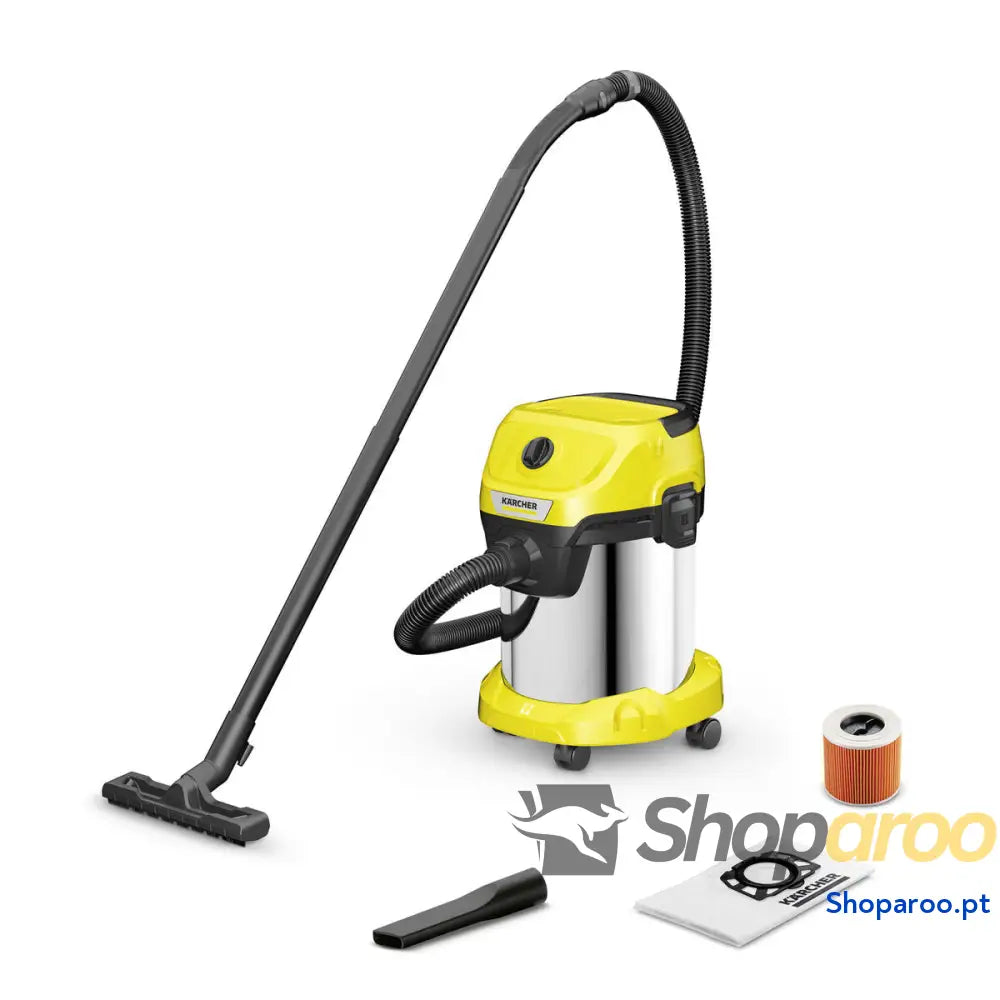 Aspirador Kärcher WD 3 S V 17/4/20 Amarelo 1000 W