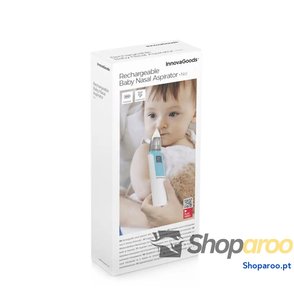 Aspirador Nasal Recarregável para Bebés Nizi InnovaGoods