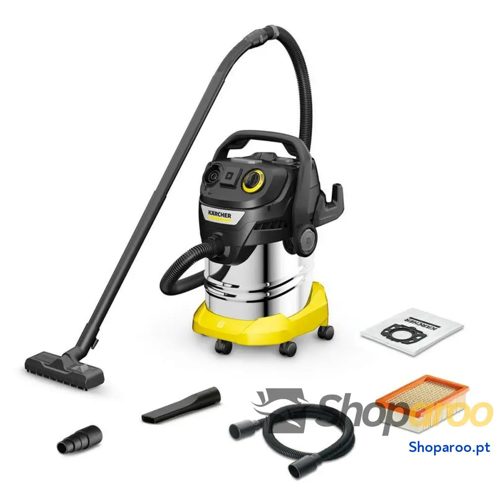 Aspirador sem Cabo Kärcher 1.628 484.0 Amarelo Preto Prateado