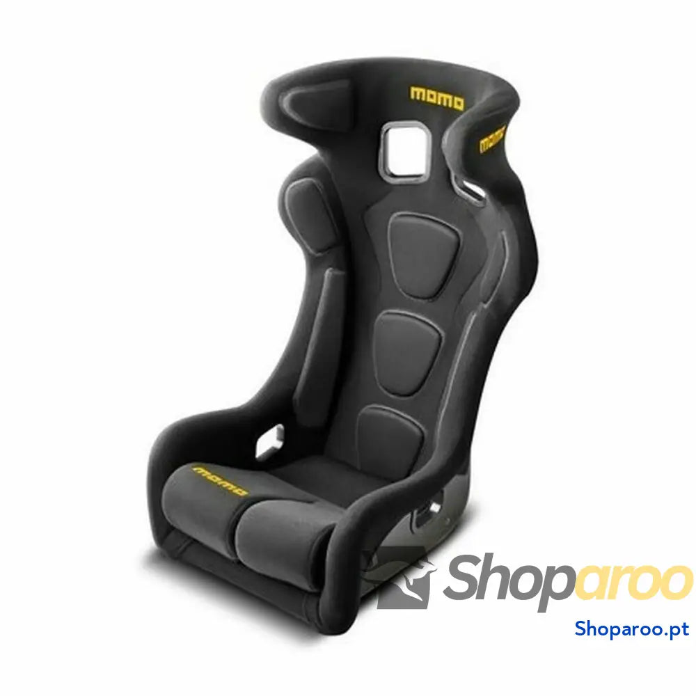 Assento de Corrida Momo DAYTONA EVO XXL Preto/Amarelo