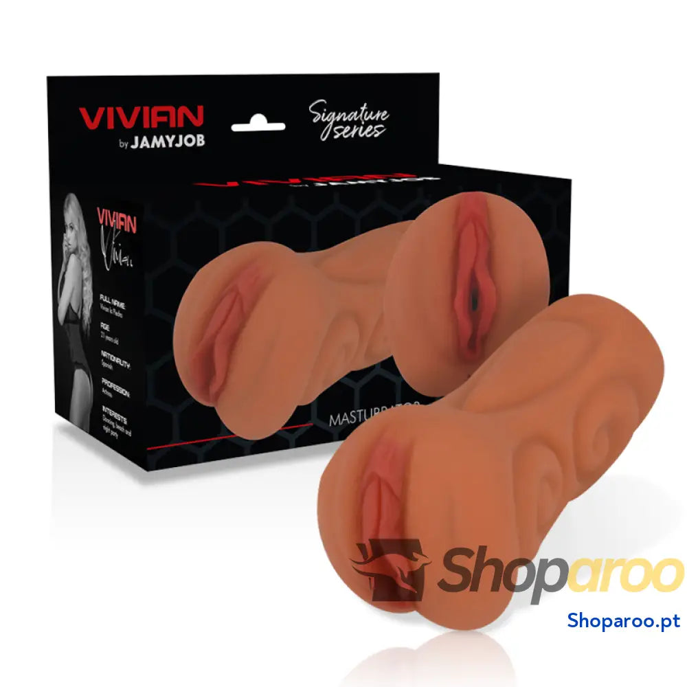 ASSINATURA JAMYJOB - MASTURBADOR DE VAGINA VIVIAN
