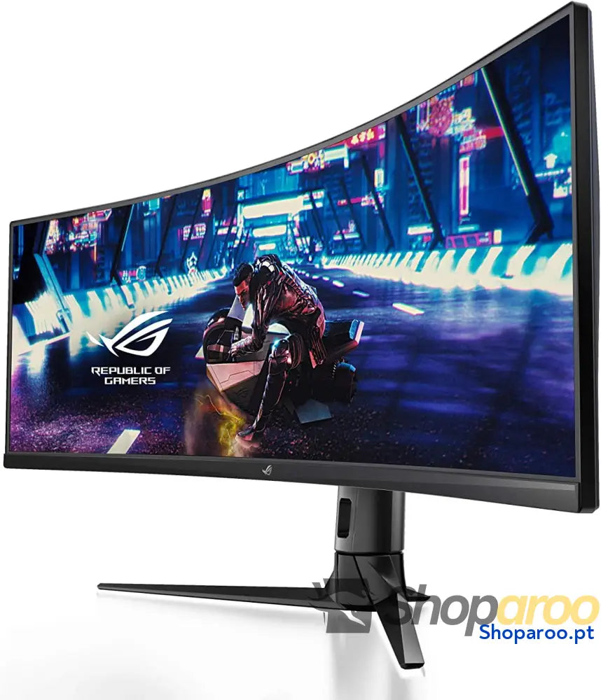 Monitor ASUS ROG Strix XG49VQ 49 Polegadas Curvo Ultrapanorâmico Shadow Boost