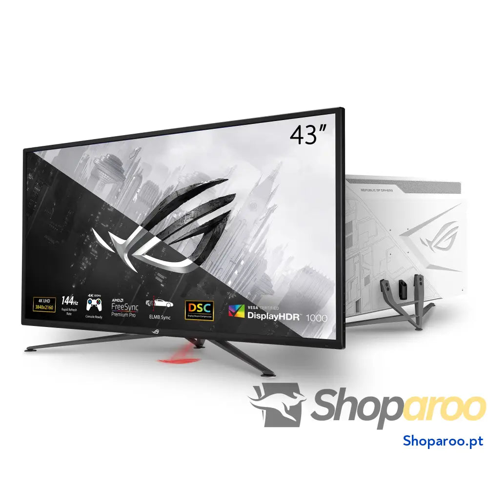 Monitor ASUS ROG Strix XG49VQ 49 Polegadas Curvo Ultrapanorâmico Shadow Boost