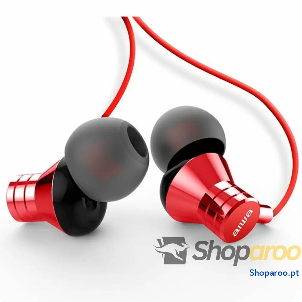 Auriculares Aiwa ESTM 50USB C/RD Vermelho