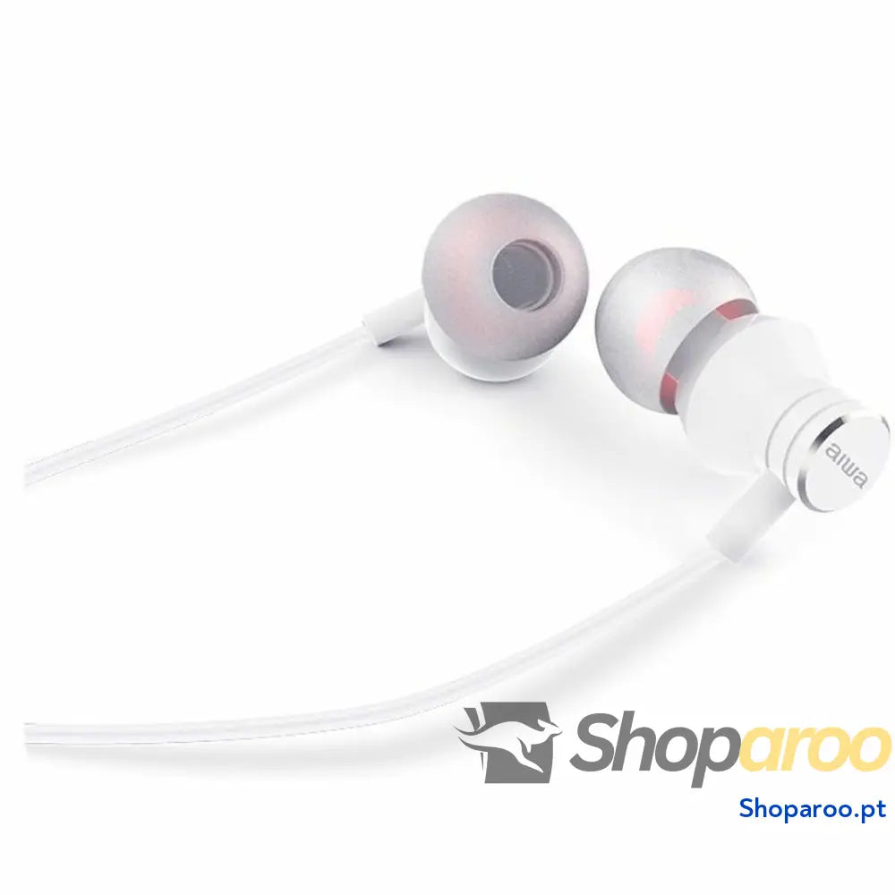 Auriculares Aiwa ESTM 50USB C/WT Branco