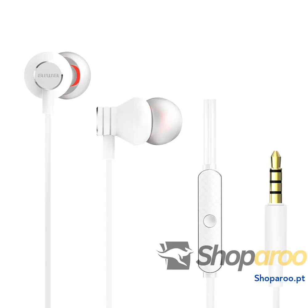 Auriculares Aiwa ESTM 50WT Branco
