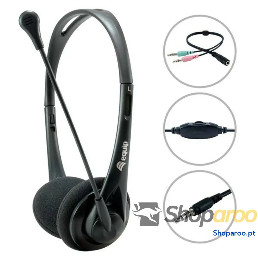Auriculares Belkin Chat Headset Preto 2 m