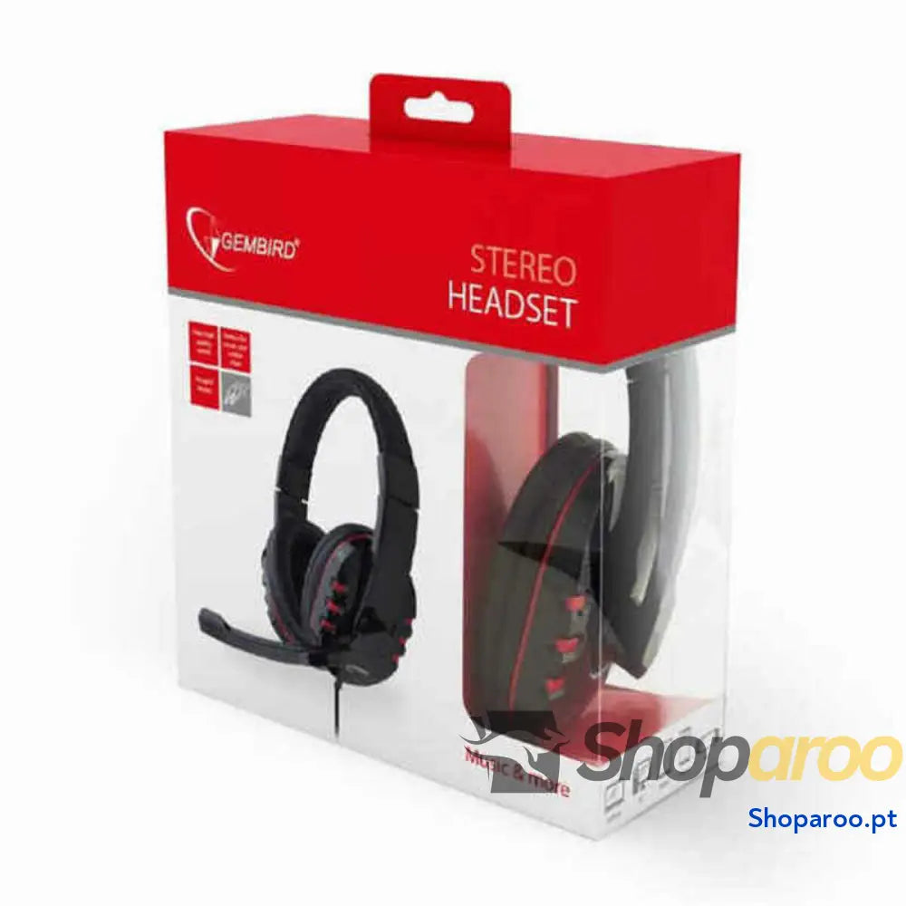 Auriculares Bluetooth com microfone Control Vol Preto