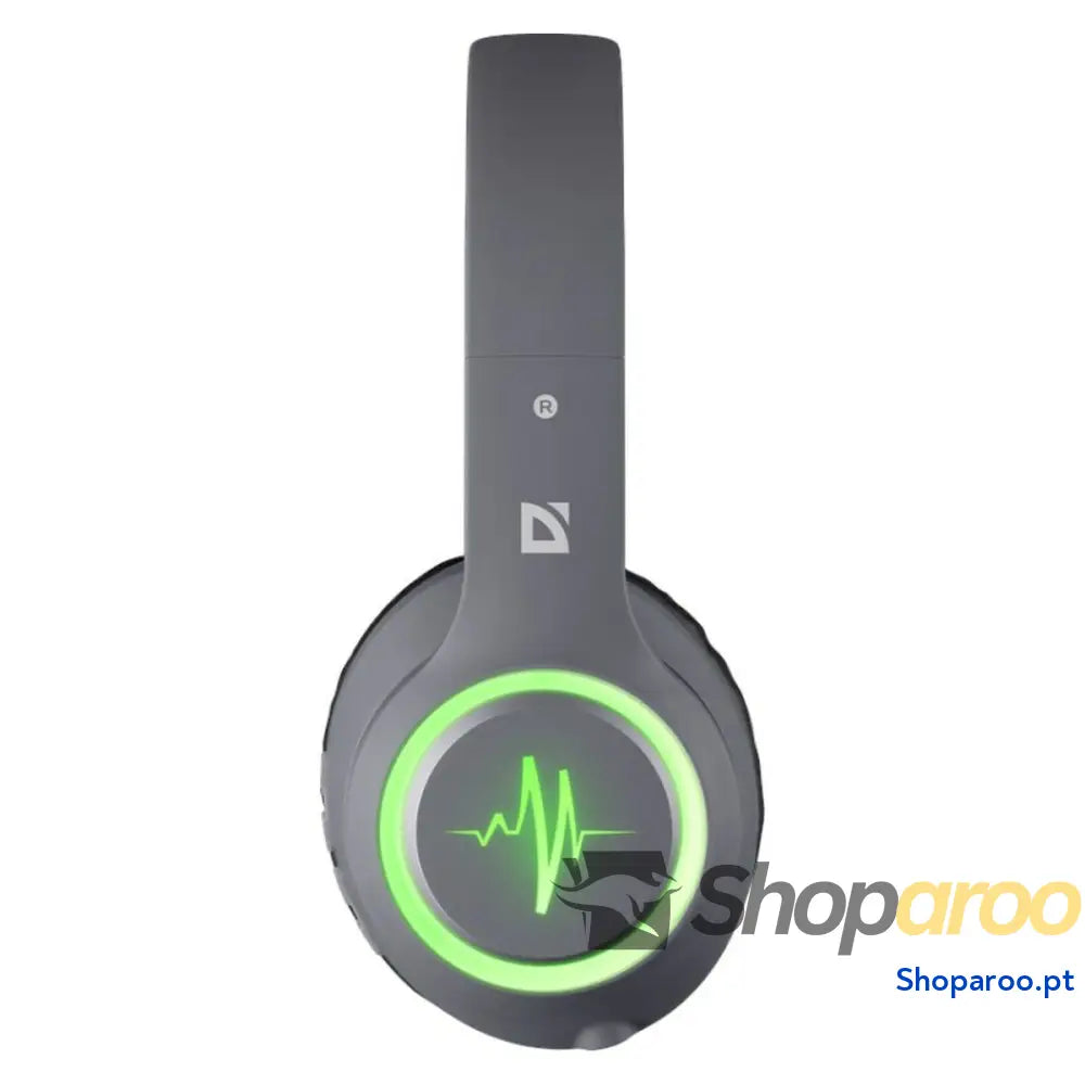 Auriculares Bluetooth com microfone Defender FREEMOTION B571 LED Cinzento