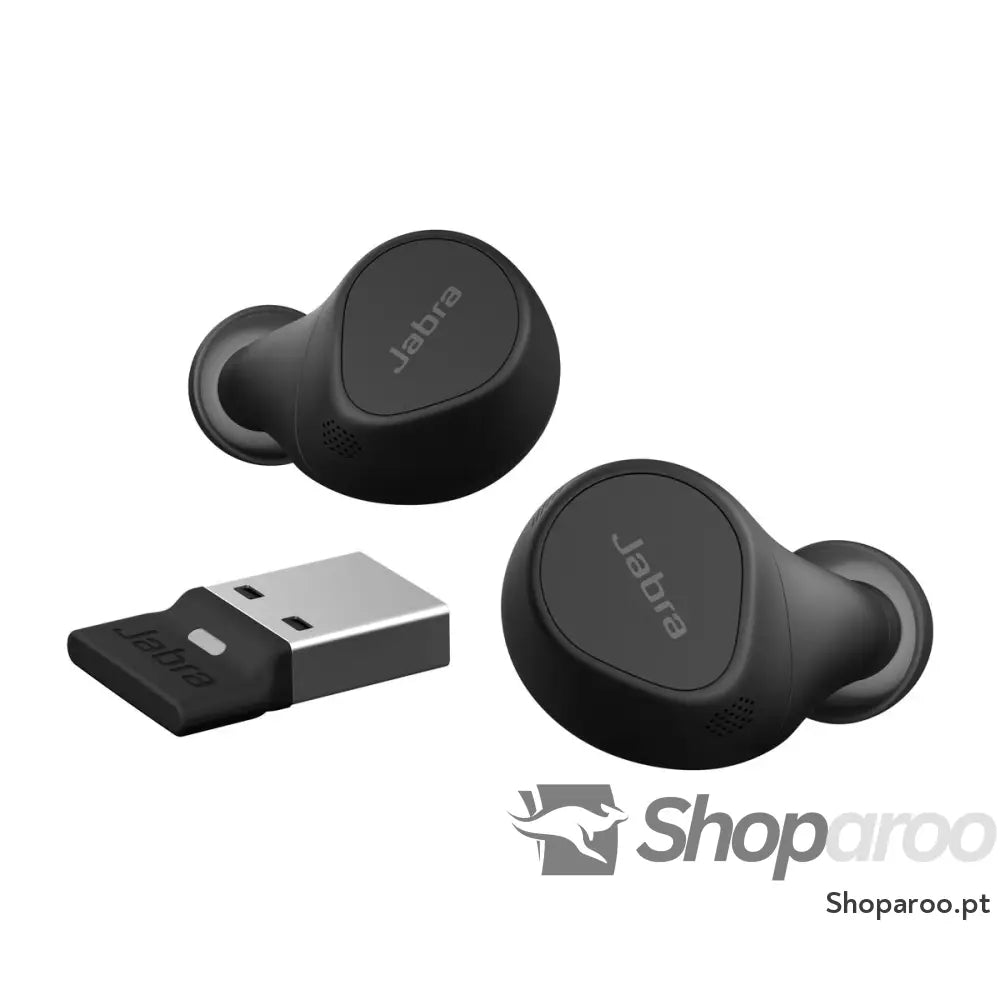 Auriculares Bluetooth com microfone Jabra Evolve2 Buds