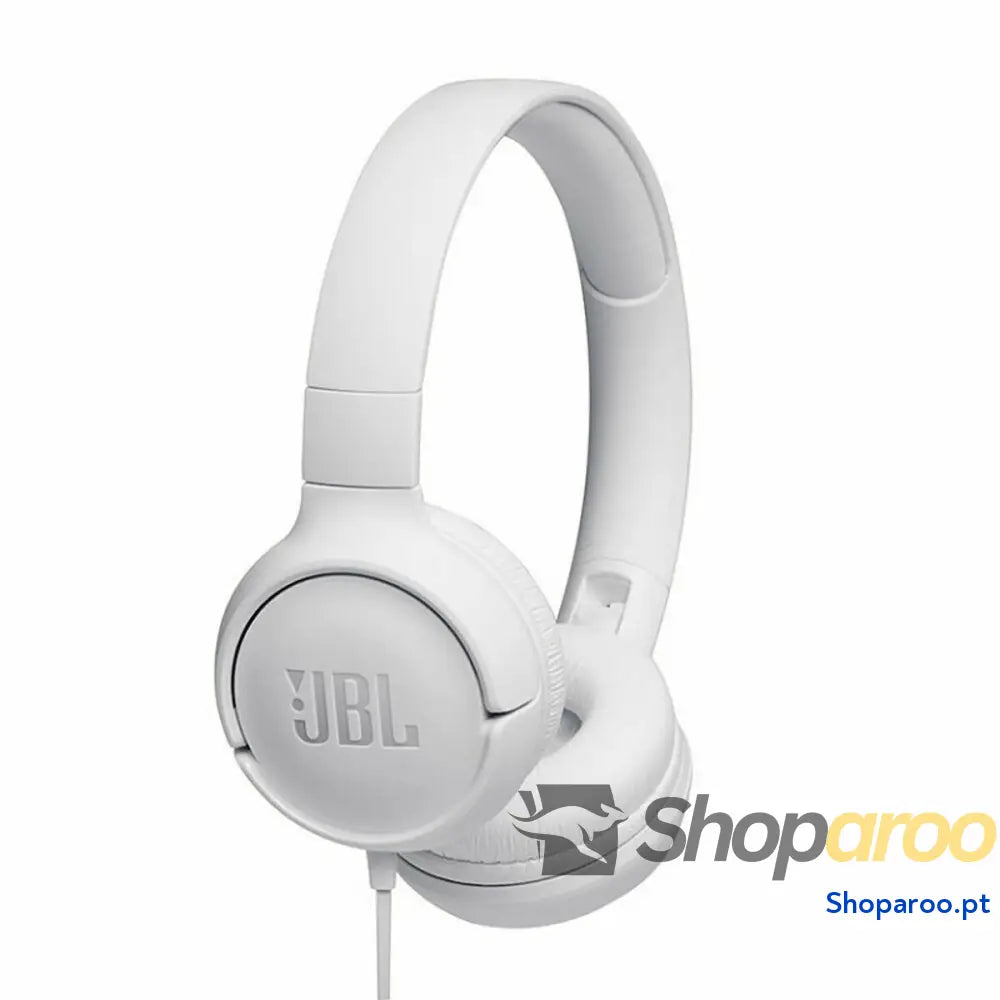 Auriculares Bluetooth com microfone JBL Tune 500 Branco