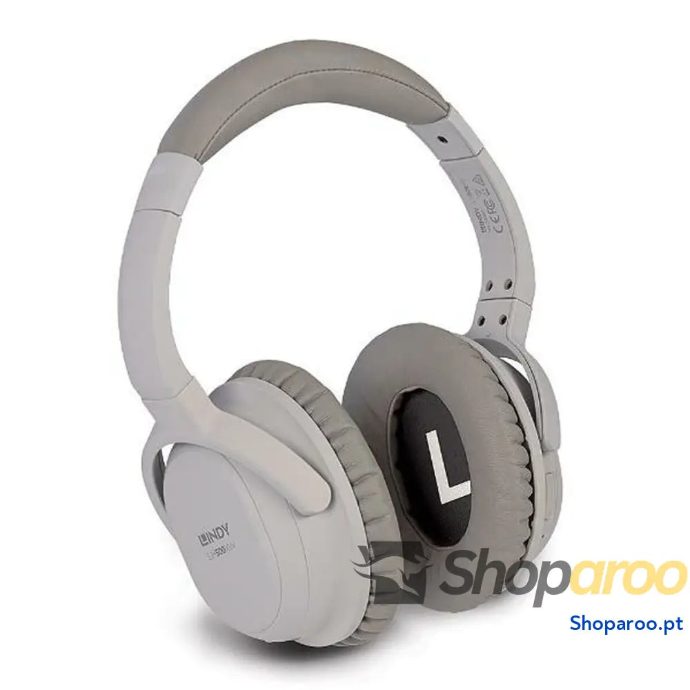 Auriculares Bluetooth com microfone LINDY LH500XW Cinzento