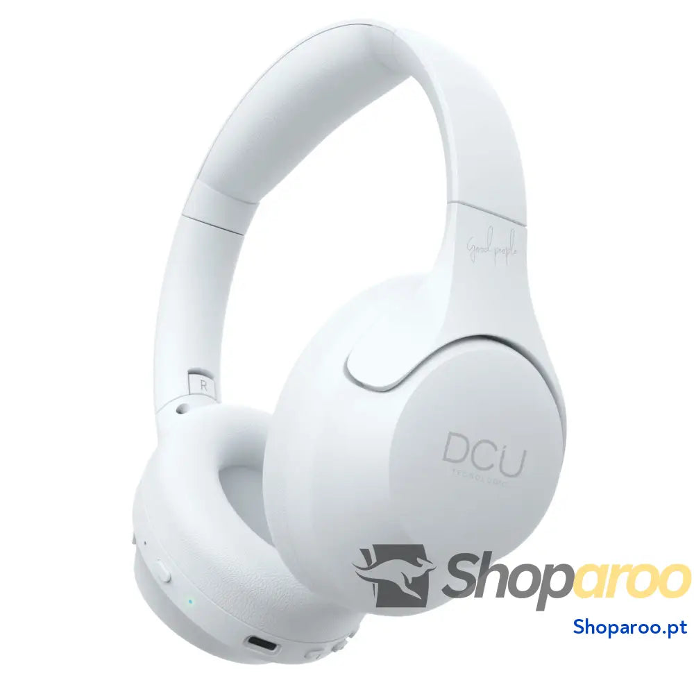 Auriculares Bluetooth DCU TRUE IMMERSIVE ANC Branco