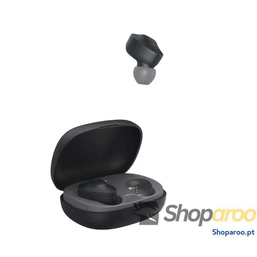 Auriculares Bluetooth Hama Freedom Buddy Preto Cinzento (1 Unidade)