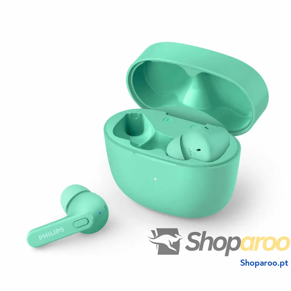 Auriculares Bluetooth Philips TAT2206GR/00 Verde Turquesa