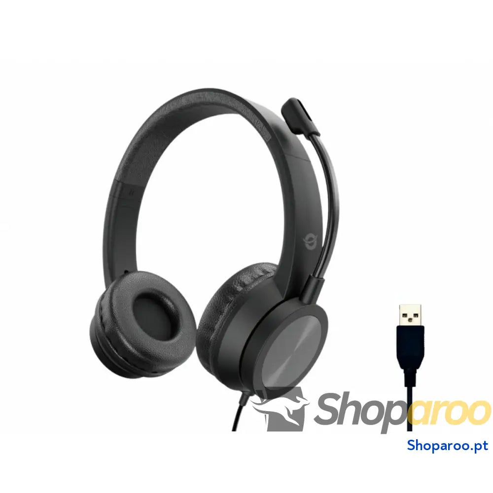 Auriculares com microfone Conceptronic POLONA05B