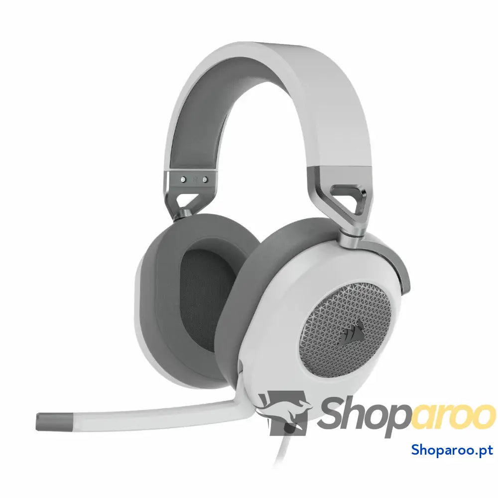 Auriculares com microfone Corsair HS65 SURROUND Branco