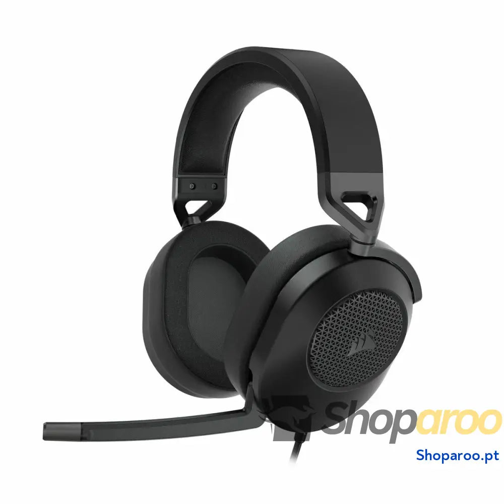 Auriculares com microfone Corsair HS65 SURROUND Preto
