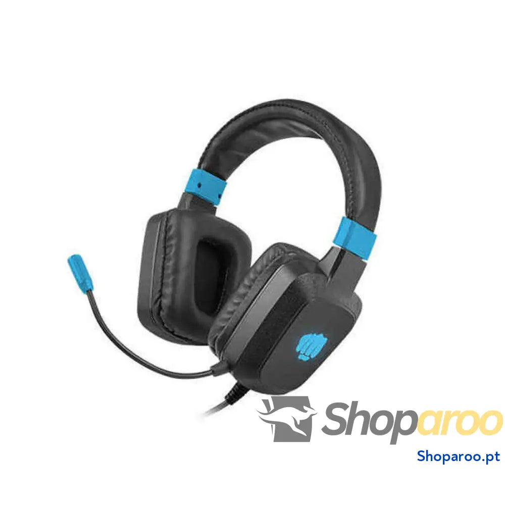 Auriculares com microfone Fury NFU-1584 Azul Preto