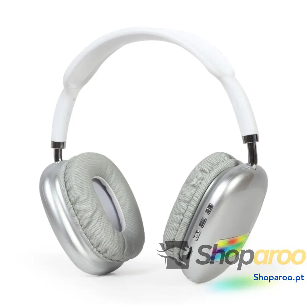 Auriculares com microfone GEMBIRD BHP-LED-02-W