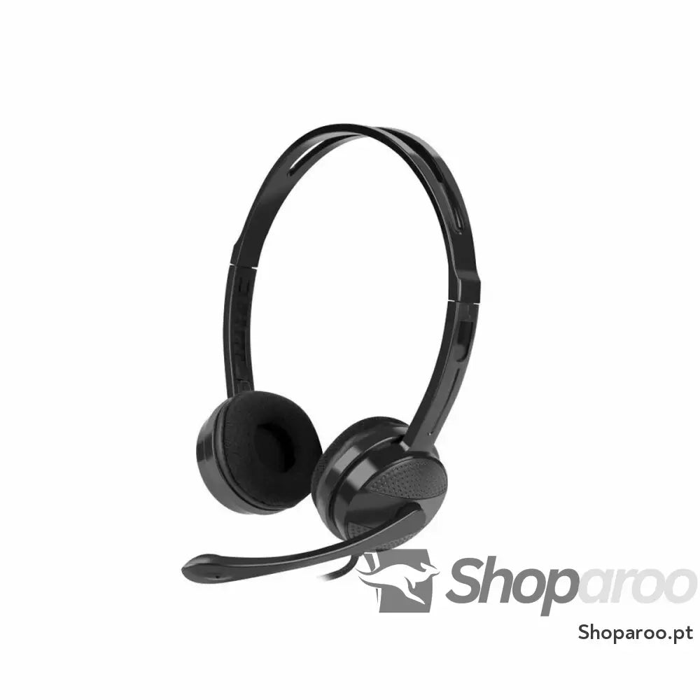 Auriculares com microfone Natec NSL-1665 Preto