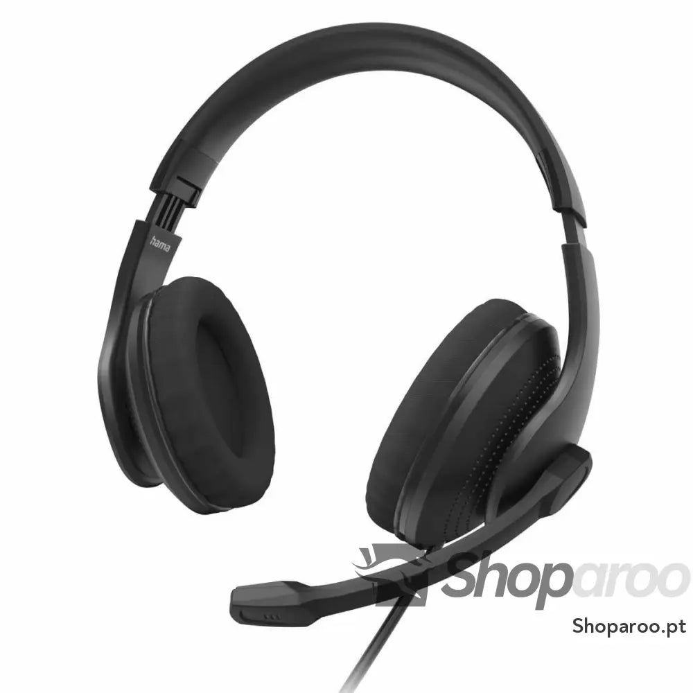 Auriculares com microfone para Vídeojogos Hama 00139935 Preto
