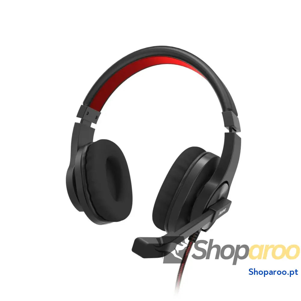 Auriculares com microfone para Vídeojogos Hama 00139937 Preto