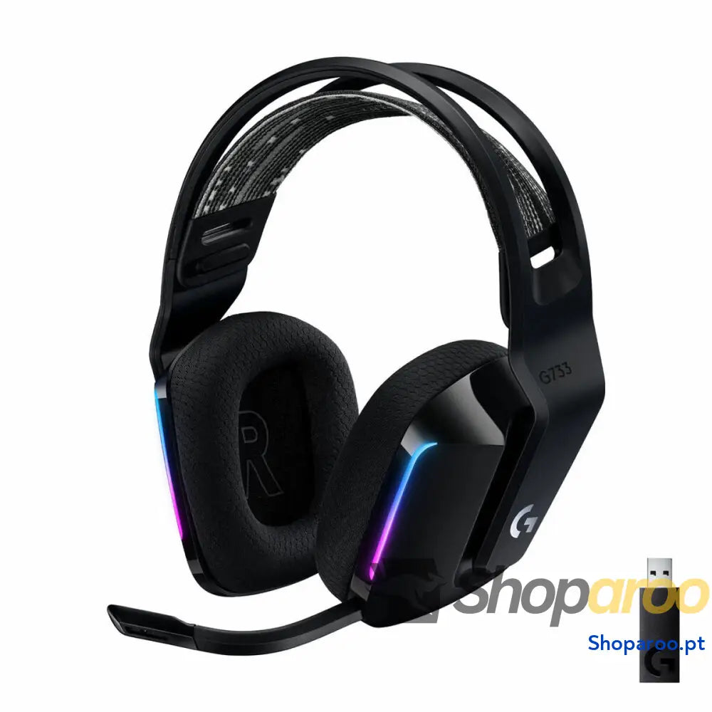 Auriculares com microfone para Vídeojogos Logitech G733 Lightspeed Headset