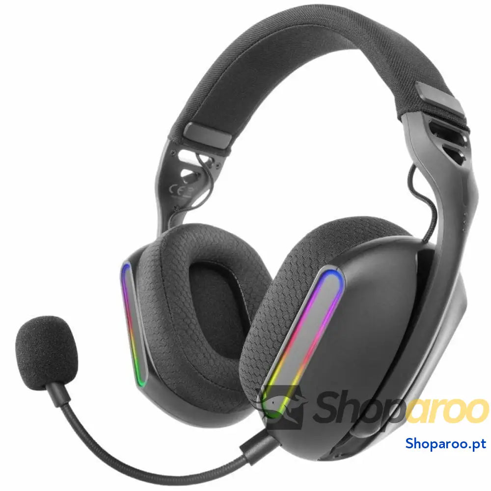 Auriculares com microfone para Vídeojogos Mars Gaming MHWPRO Preto