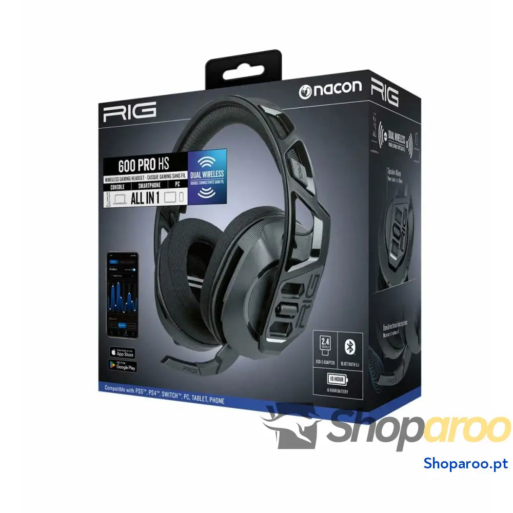 Auriculares com microfone para Vídeojogos Nacon RIG600PROHS
