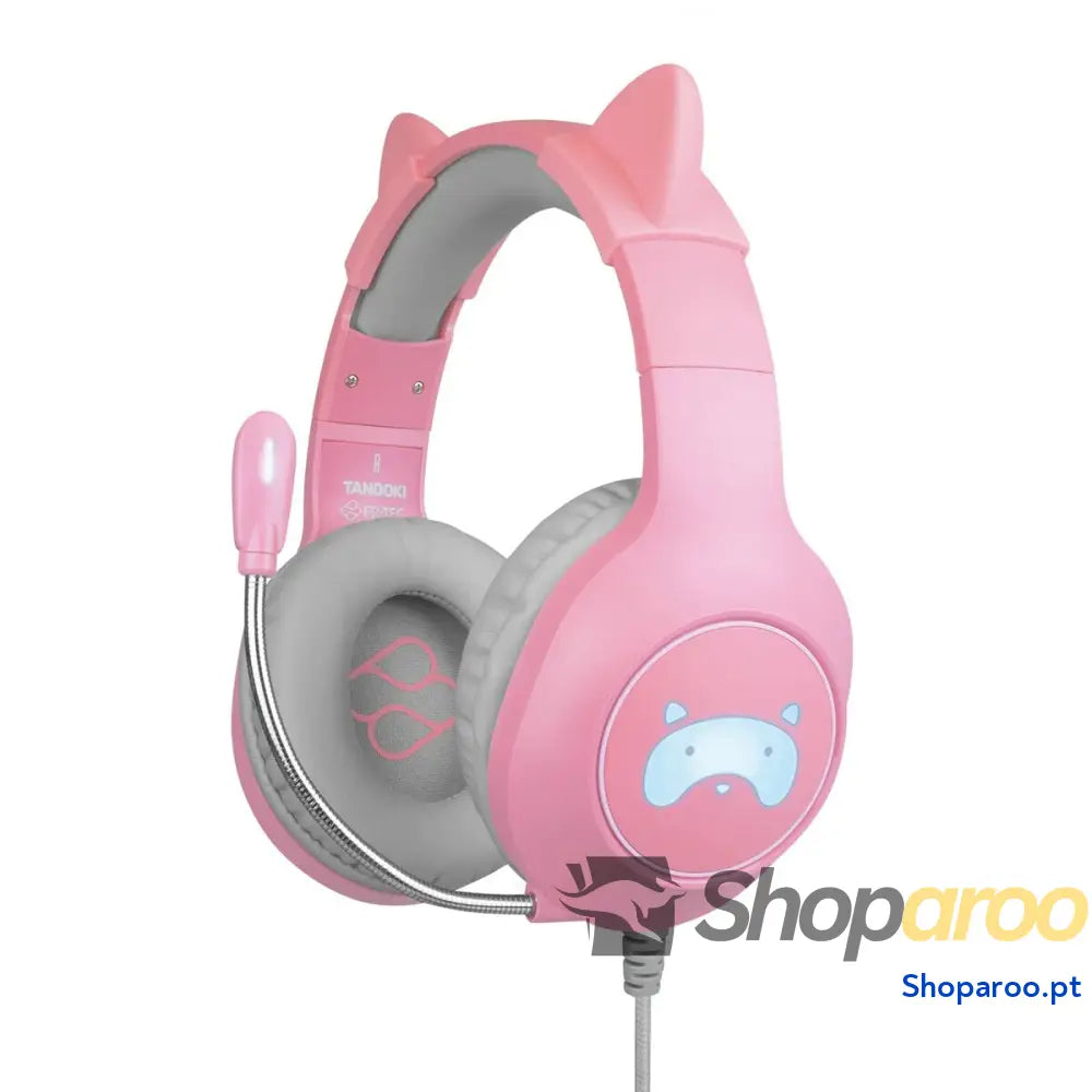 Auriculares com microfone para Vídeojogos Tanooki FR-TEC FT2021