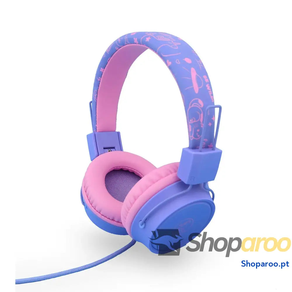 Auriculares DCU SAFE Cor de Rosa