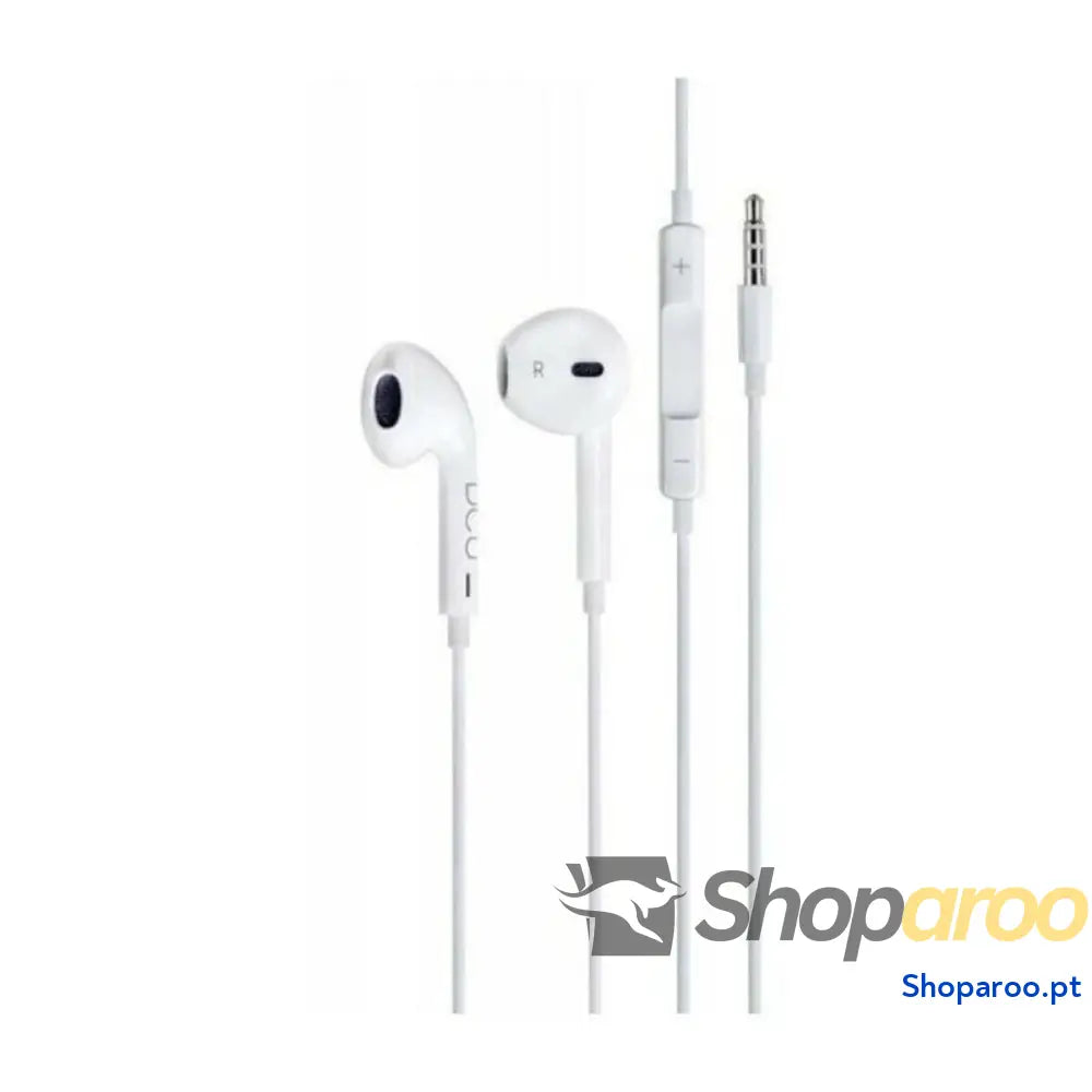 Auriculares de botão DCU 34151000 Branco