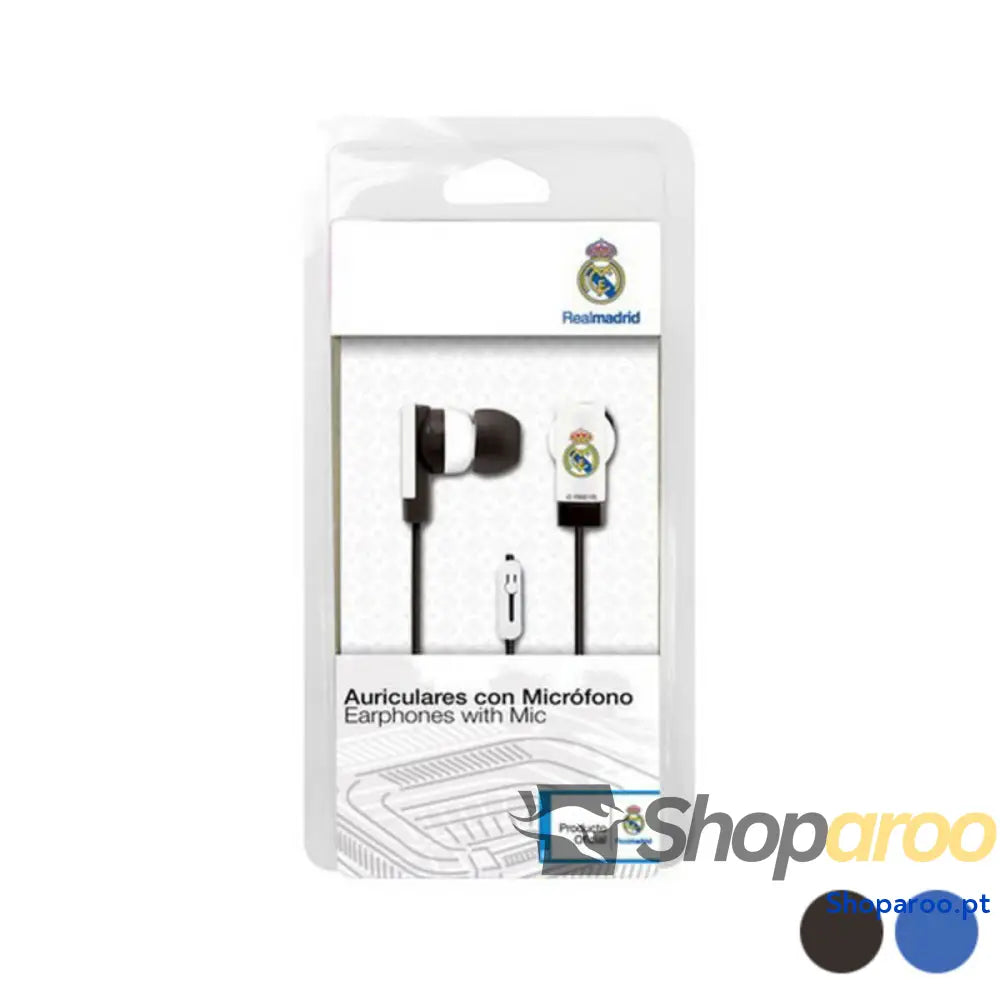Auriculares de botão Real Madrid C.F.