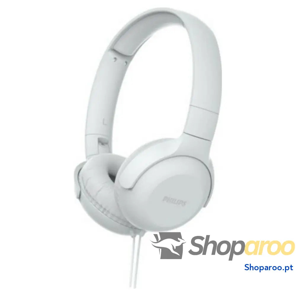 Auriculares de Diadema Philips Com cabo Branco