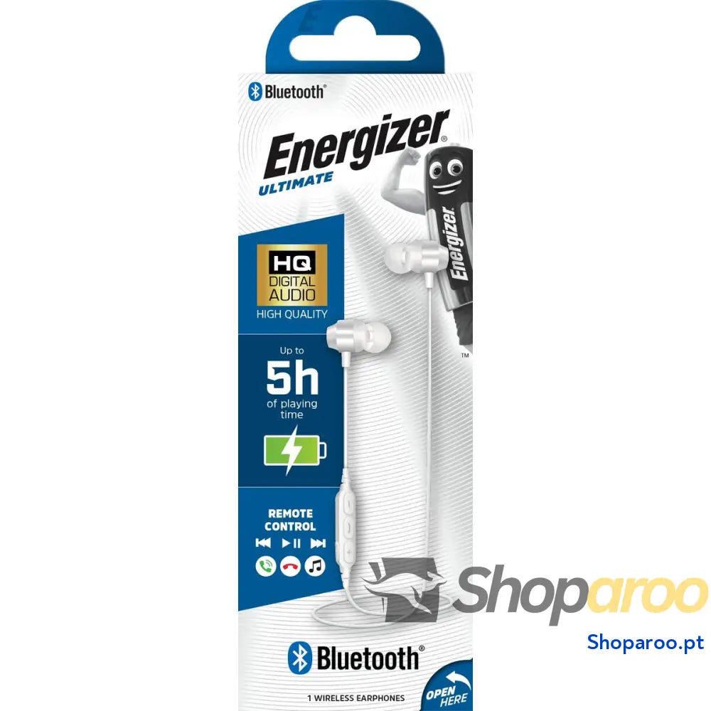 Auriculares Energizer CIBT20WH2 Branco