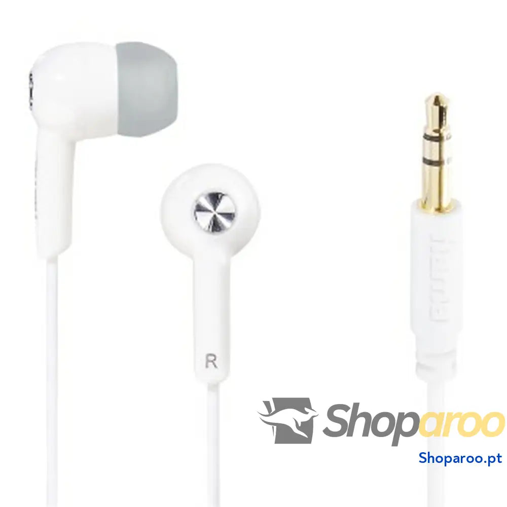Auriculares Hama Gloss Branco