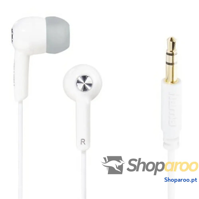 Auriculares Hama Gloss Branco